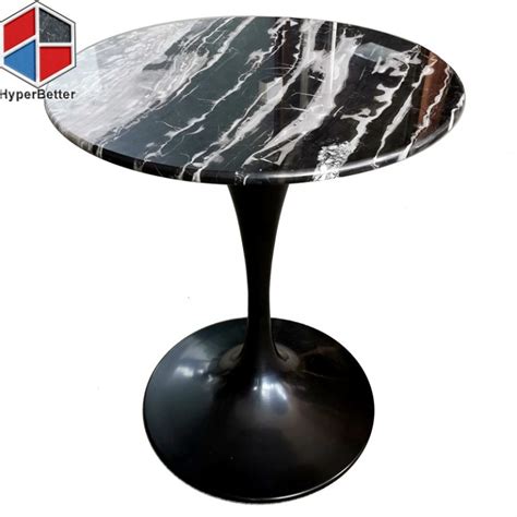 Round Black Marble Dining Table Only Marble Table Factory