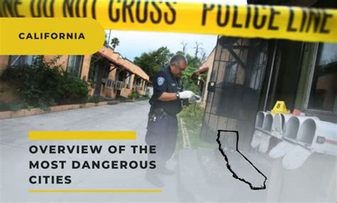 20 Most Dangerous Cities In California 2024 Based On Fbi