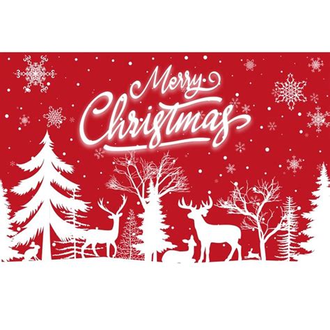 White And Red Christmas Backgrounds