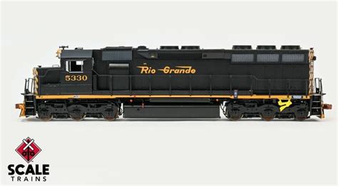 Scaletrains Rivet Counter Ho Scale Sd45 Iib1 Rio Grande Small Lettering Dcc And Sound