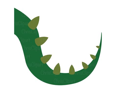 dragon tail clipart DRAGON TAIL PNG dragon clipart cricut dinosaur tail ...