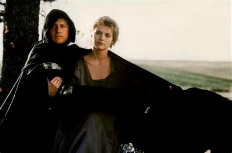 Rutger Hauer As Captain Etienne Navarre And Michelle Pfeiffer As