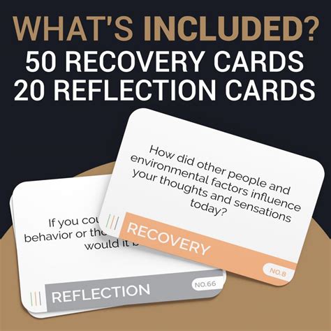 Overcome Addiction Recovery Questions Group Therapy Game 70 Cards