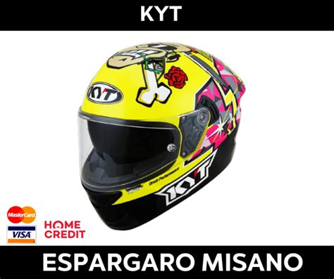 Kyt Nfr Espargaro Misano Dual Visor Full Face Helmet Lazada Ph