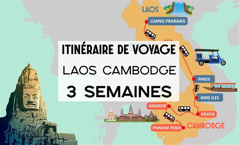 Laos Et Cambodge Itin Raire De Semaines