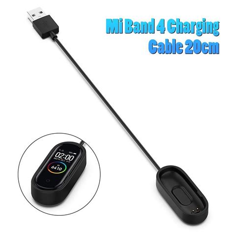 20100cm Usb Fast Charging Dock Cable Adapter Cord For Xiaomi Mi Band 4 Bracelet Ebay