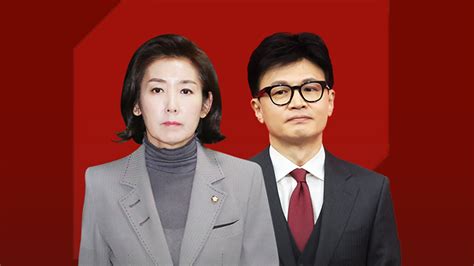 정치 나경원·한동훈 곧 출마 선언당권 경쟁 신호탄 Ytn