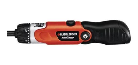 Parafusadeira Sem Fio Black Decker PivotDriver 9078 3 6V Laranja E