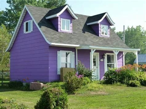 Pin By Teresa Langston On I LOVE PURPLE Exterior Paint Colors For