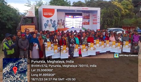 Viksit Bharat Sankalp Yatra Gains Momentum In Meghalaya