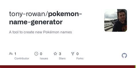 GitHub - tony-rowan/pokemon-name-generator: A tool to create new ...