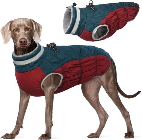 Kuoser W Rme Hundemantel Winddicht Hundejacke Reflektierend