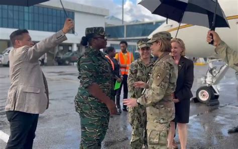 Us Southern Command General For Talks On Defence Partnership Stabroek