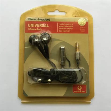 Vodafone Stereo Headset Universal 35mm Jack Personal Handsfree