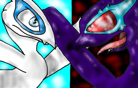 Lugia and Shadow Lugia - Pokémon Fan Art (17451333) - Fanpop