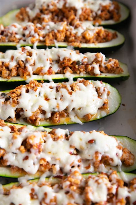 Zucchini Boats The Forked Spoon