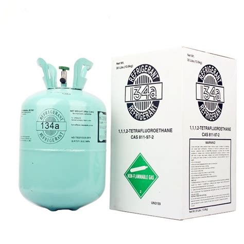 Tetrafluoroethane Hfc 134a Refrigerant 30lb Pemasok Produsen Pabrik