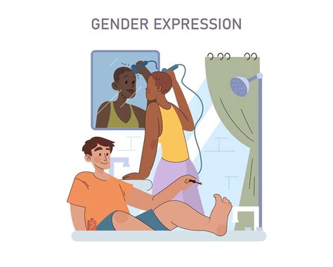 Gender Expression concept. 42115351 Vector Art at Vecteezy