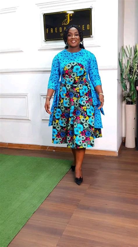 Ankara Mix And Match Dress By Fredacameo Stylehouse African Fashion