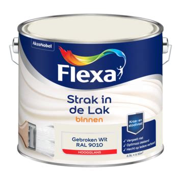 Gamma Flexa Strak In De Lak Voor Binnen Ral Gebroken Wit