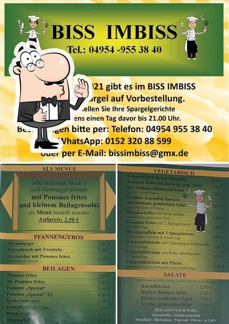 Biss Imbiss Pub Bar Moormerland Restaurantbewertungen