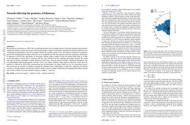 Towards Inferring The Geometry Of Kilonovae Papers With Code