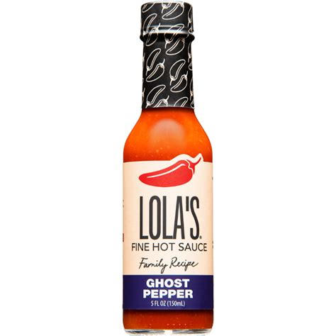 Lola S Fine Hot Sauce Ghost Pepper Oz Walmart