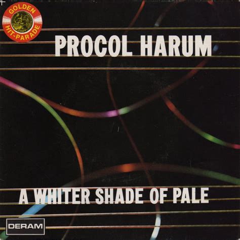 Procol Harum A Whiter Shade Of Pale Vinyl Rpm Single