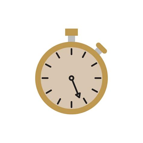 Time Clock Vector For Website Symbol Icon Presentation Vector