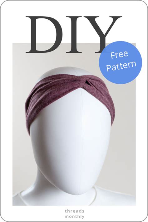 How To Make Twisted Turban Headbands Pro Way Free Pattern