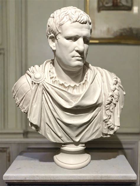 Marcus Vipsanius Agrippa bust – Sculptured Arts Studio