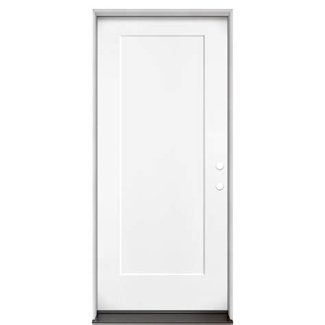 Masonite Performance Door System Lincoln Park 36 Inch X 80 Inch X 4 9 16 Inch Soft White S