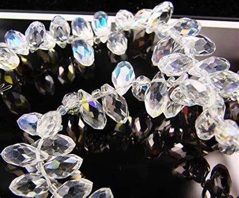 Tianbo 100pcs Small 07 6x12mm Tear Drops Crystal Ab 6010 100pcs Ebay