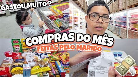 COMPRAS DO MÊS NO ASSAÍ ATACADISTA PEDI PARA MEU MARIDO FAZER AS