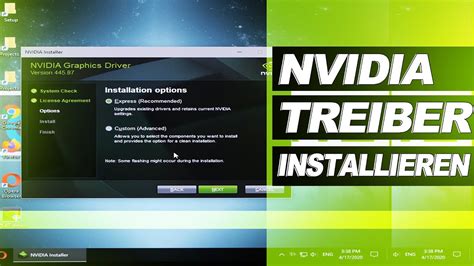 How To Grafik Treiber INSTALLIEREN NVIDIA YouTube