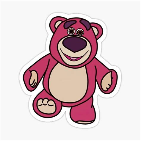 Lotso Draw Lotso Huggin Bear Sticker For Sale By NHANHSTORE