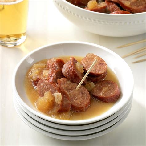 Slow Cooker Sausage And Apples Recipe How To Make It