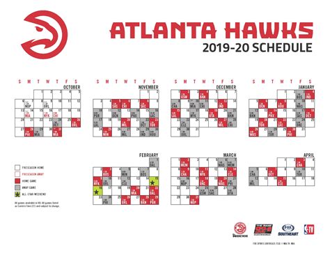 Atlanta Hawks 2024 Schedule Andy Maegan