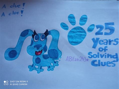 Happy 25th Anniversary Blue's Clues by AndreaJayWonder2005 on DeviantArt