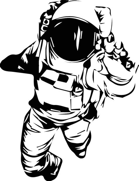 Astronaut Svg Space Svg Astronaut Clipart Astronaut Files Etsy