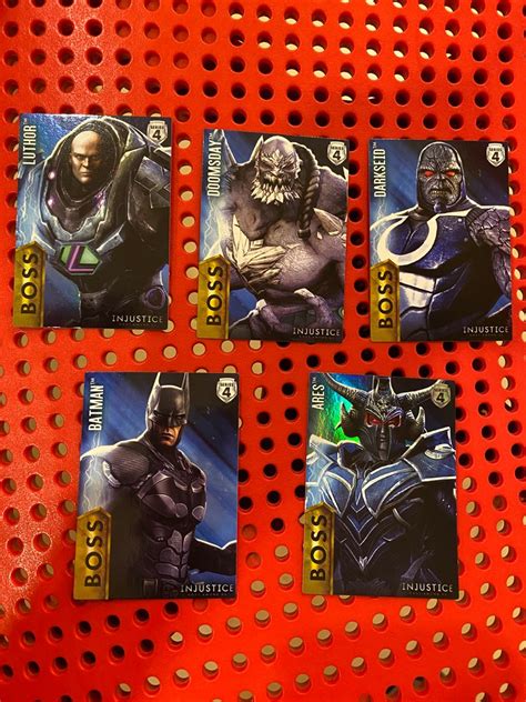 Injustice Series 4 BOSS Cards On Carousell