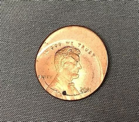 Error Lincoln Mint Cent Memorial Off Center Penny Struck Copper Bu Coin 2001 P 67 31 Picclick Ca