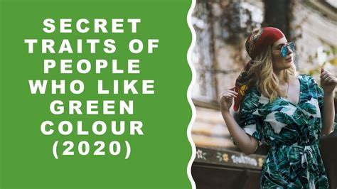 Secrets Of People Who Like Green Color Their Personality