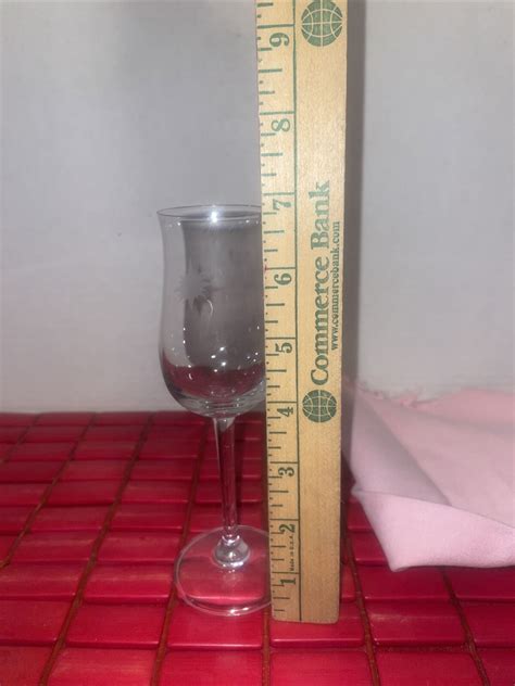 Oberglas 1806 Crystal Stemmed Tulip Wine Flute Beautiful Estate Find