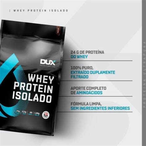 Whey Protein Isolado Refil G Dux Fit House