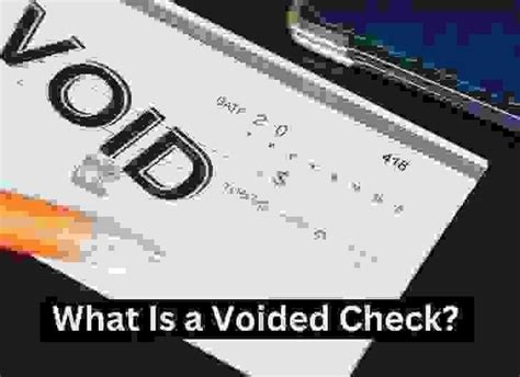 voided check eziguide