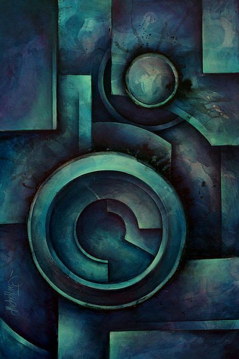 Vault Painting By Michael Lang Modern Art Abstract Geometric Art