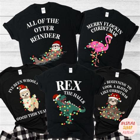 Matching Family Christmas Shirts Funny Christmas Pajamas - Etsy