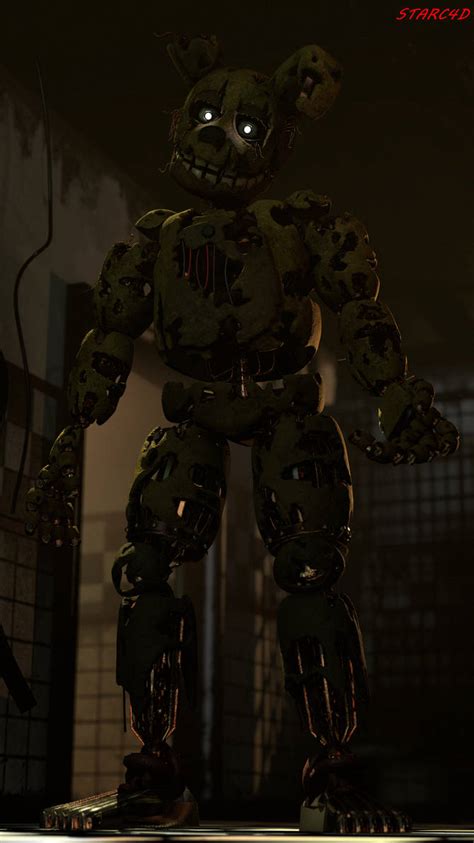 C4dfnaf Vr Springtrap Render 2 By Starc4dstudio15 On Deviantart