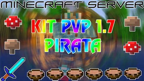 Server Minecraft Kit PvP 1 7 Pirata E Original Treino PvP 16